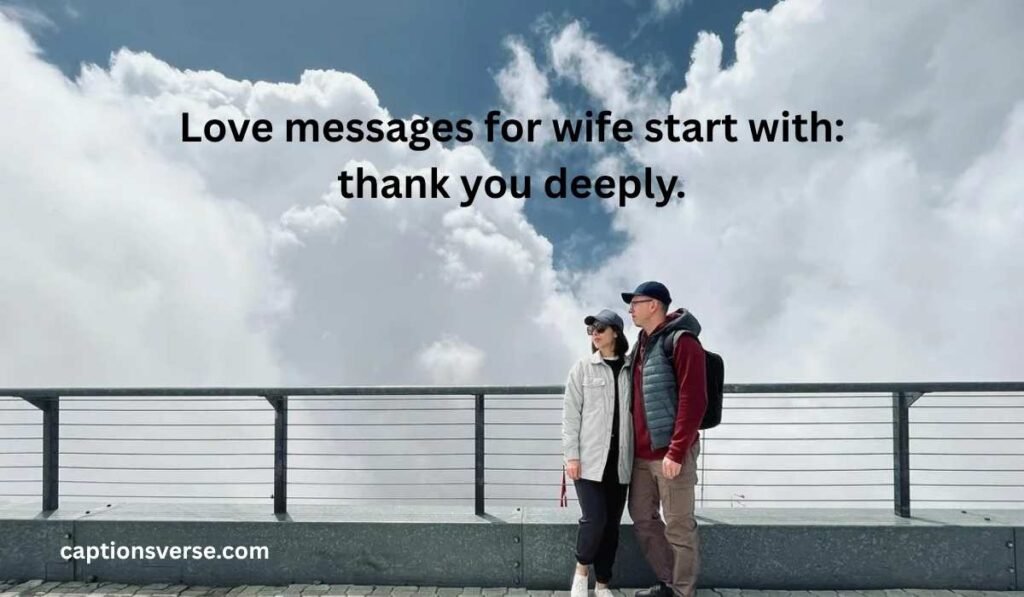 Deep Love Messages for Wife