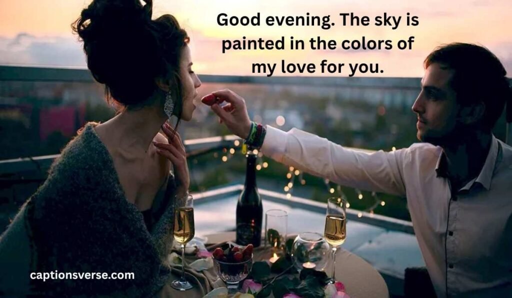 Dreamy Good Evening Messages