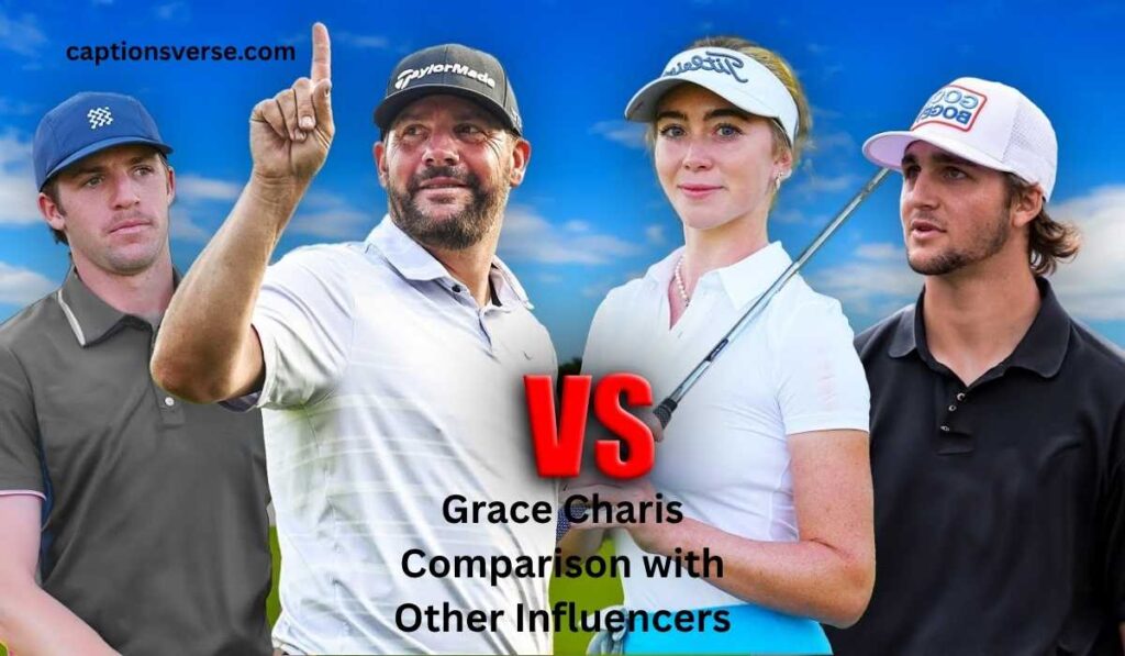 Grace Charis Comparison with Other Influencers
