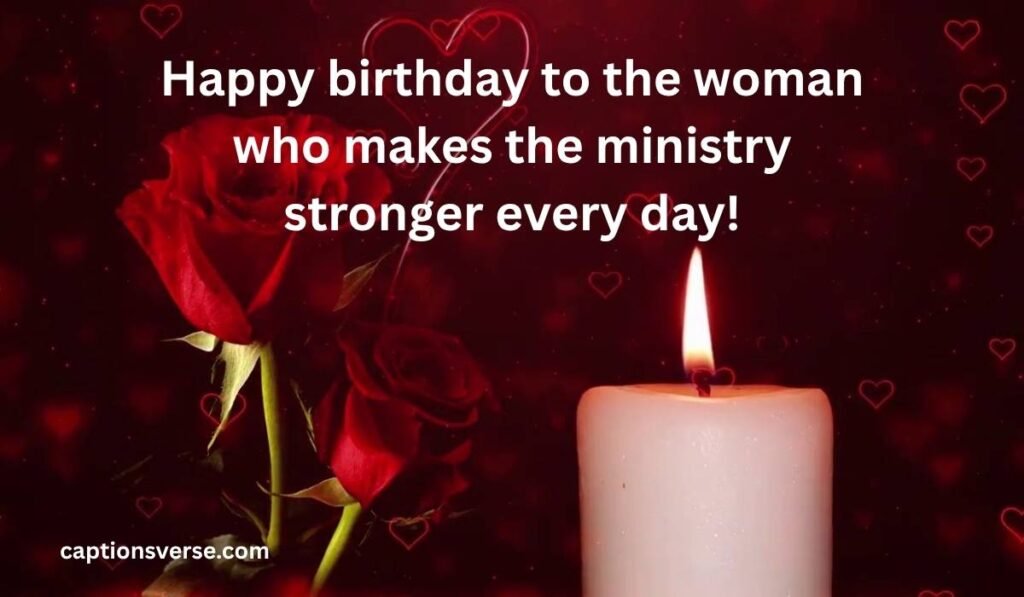 Inspiring Birthday Wishes For Pastor's Wife