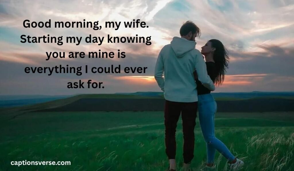 Long Good Morning Love Messages for My Wife