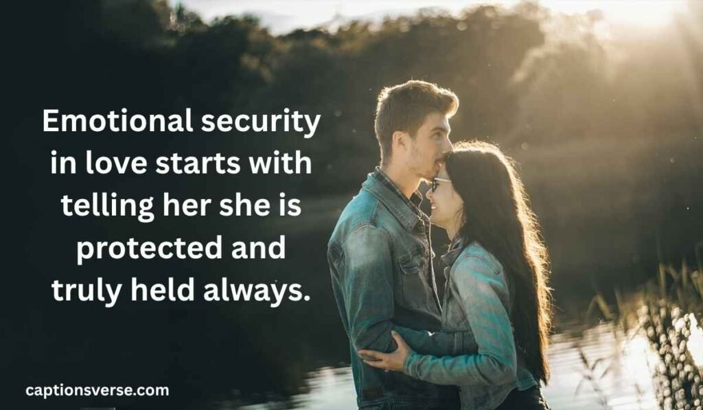 Long Messages to Make Her Feel Safe