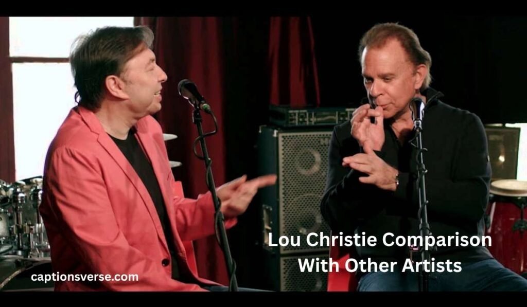 Lou Christie Comparison With Other Artists