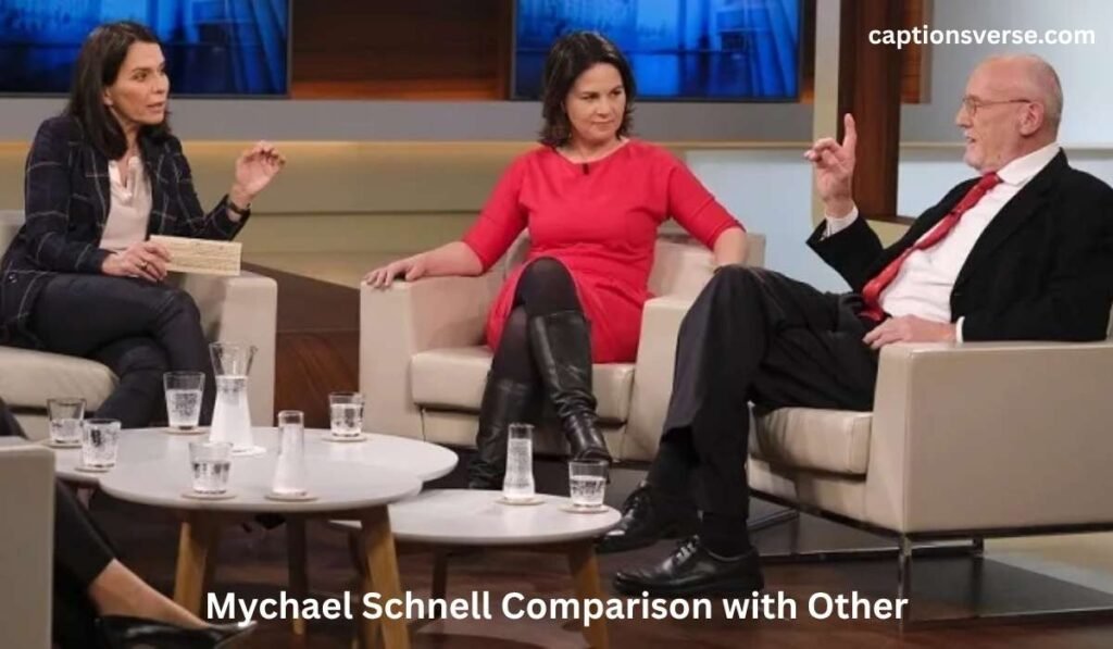 Mychael Schnell Comparison with Other