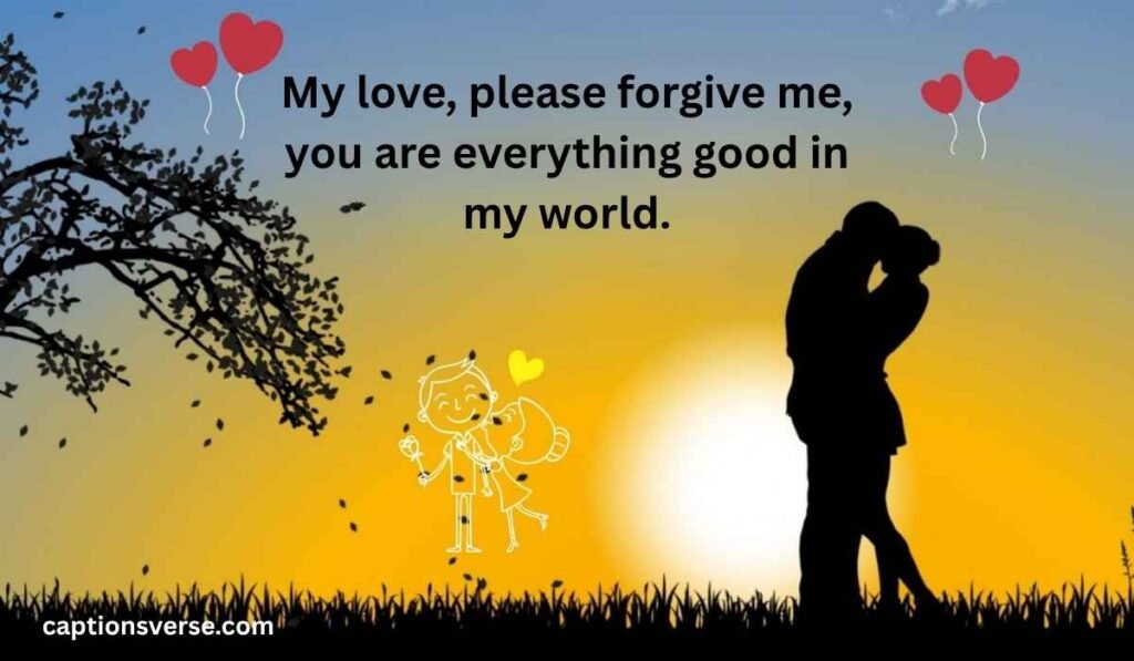 Romantic Apology Message for Her to Forgive You