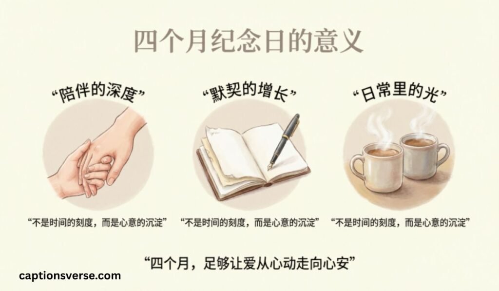 The Meaning Behind a 4-Month Anniversary