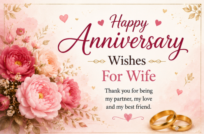 Anniversary Wishes For Wife