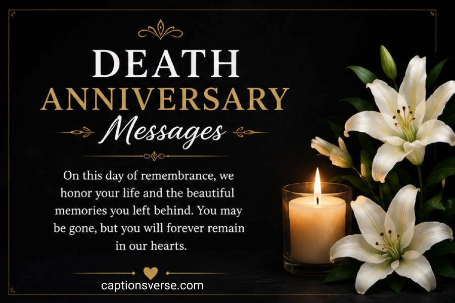Death Anniversary Messages