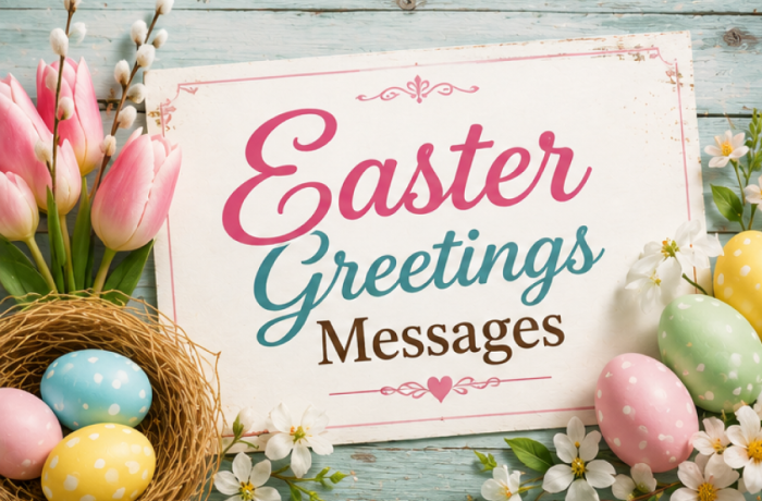 Easter Greetings Messages