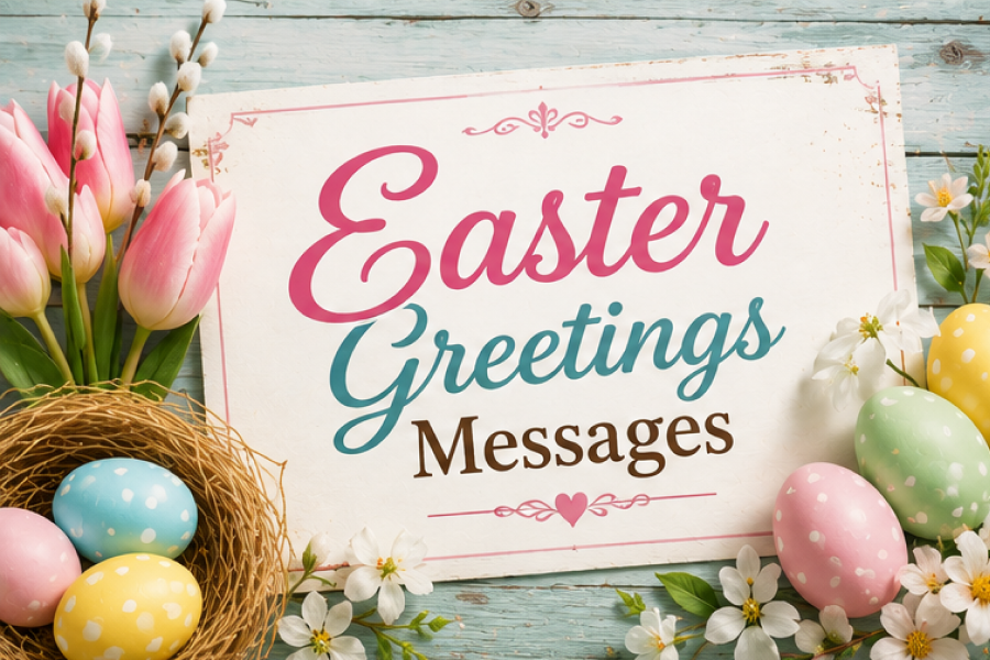 Easter Greetings Messages