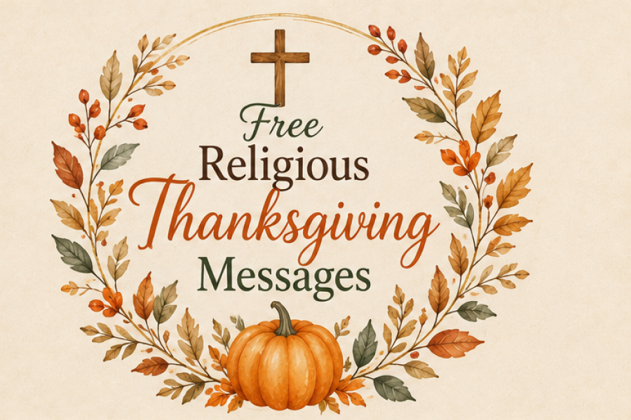 Religious Thanksgiving Messages