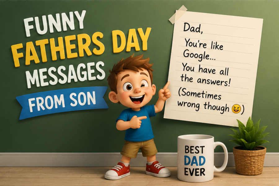 Funny Fathers Day Messages