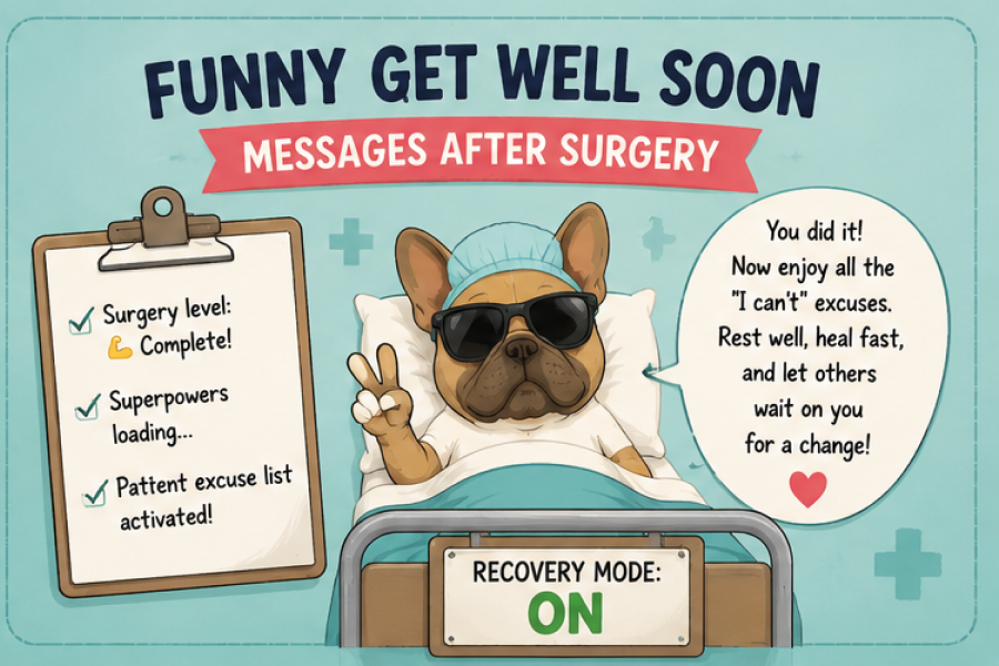 Funny Get Well Soon Messages