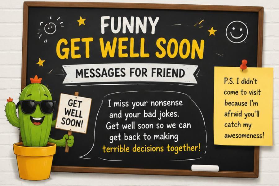 Funny Get Well Soon Messages