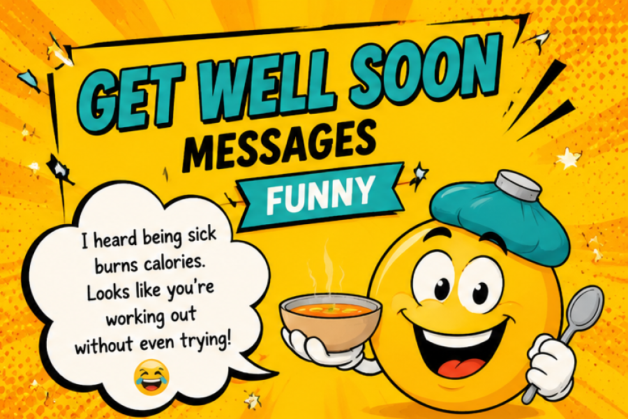 Funny Get Well Soon Messages