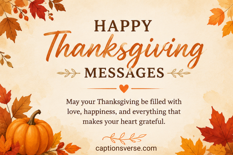 Happy Thanksgiving Messages