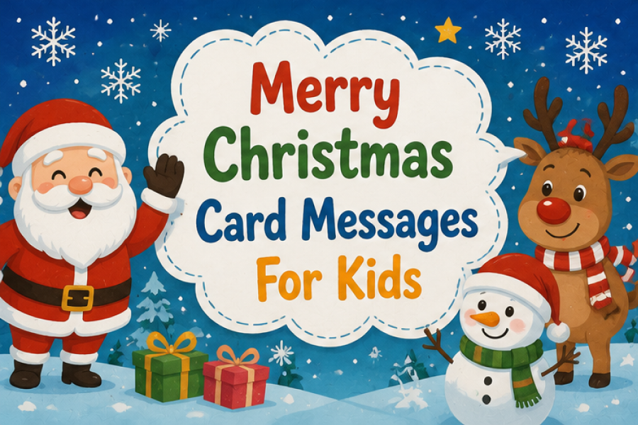 Merry Christmas Card Messages
