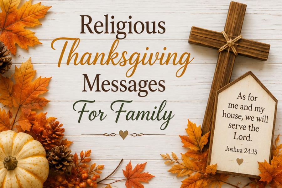Religious Thanksgiving Messages