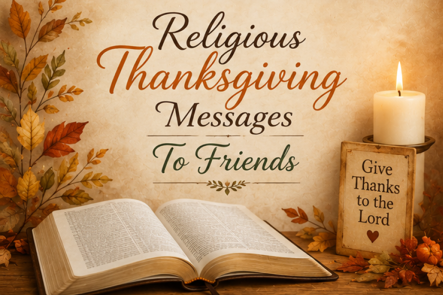 Religious Thanksgiving Messages