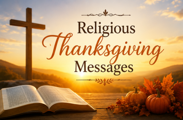 Religious Thanksgiving Messages