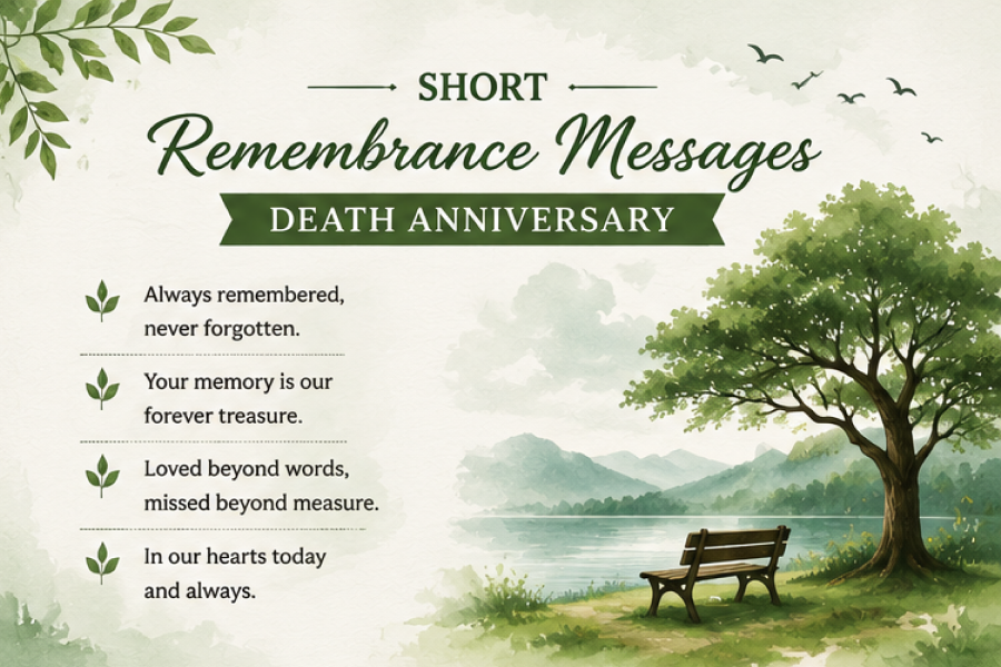 Death Anniversary Messages