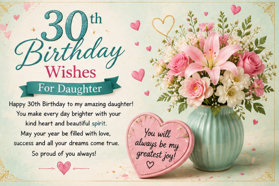 30th Birthday Wishes