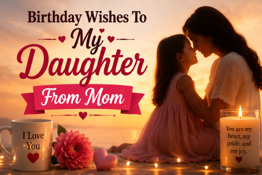 Birthday Wishes To My Daughter