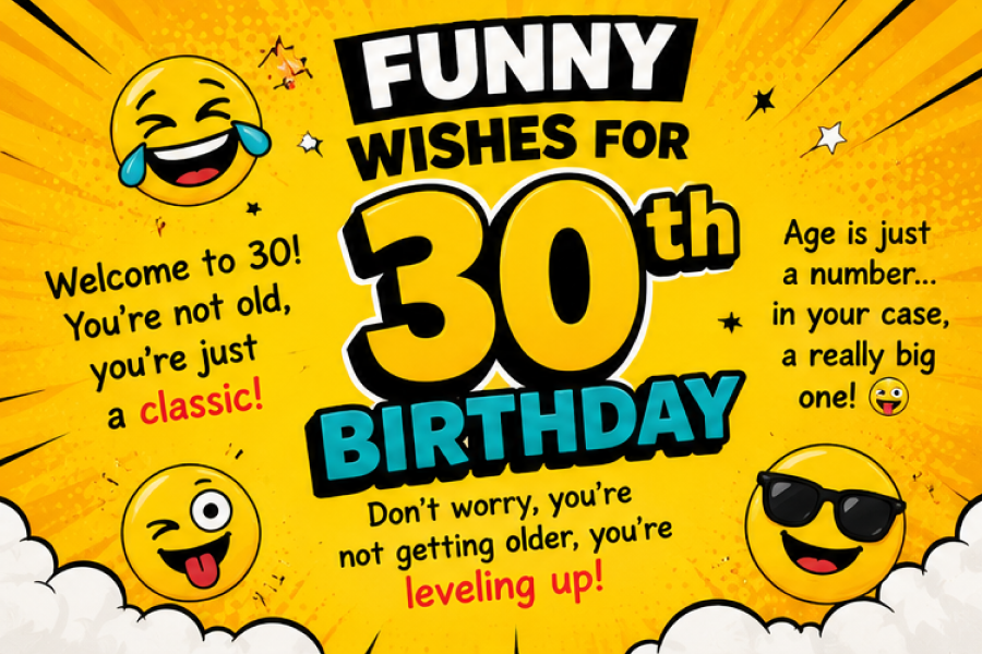 30th Birthday Wishes