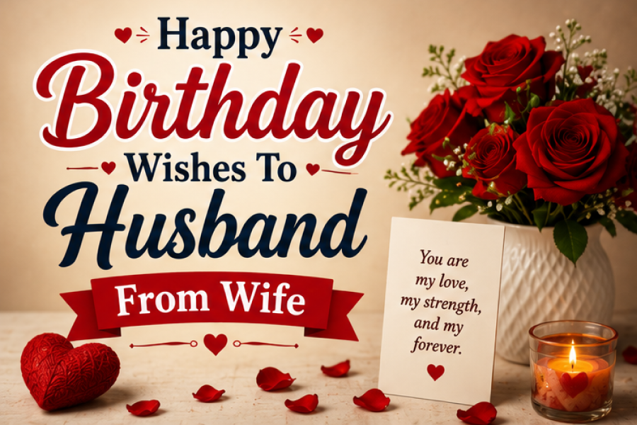 Birthday Wishes To Husband