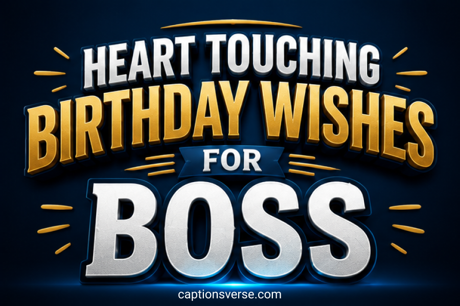 Heart Touching Birthday Wishes For Boss