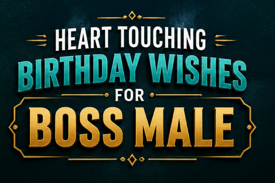 Heart Touching Birthday Wishes For Boss