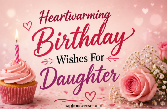 Heartwarming Birthday Wishes For Daughter