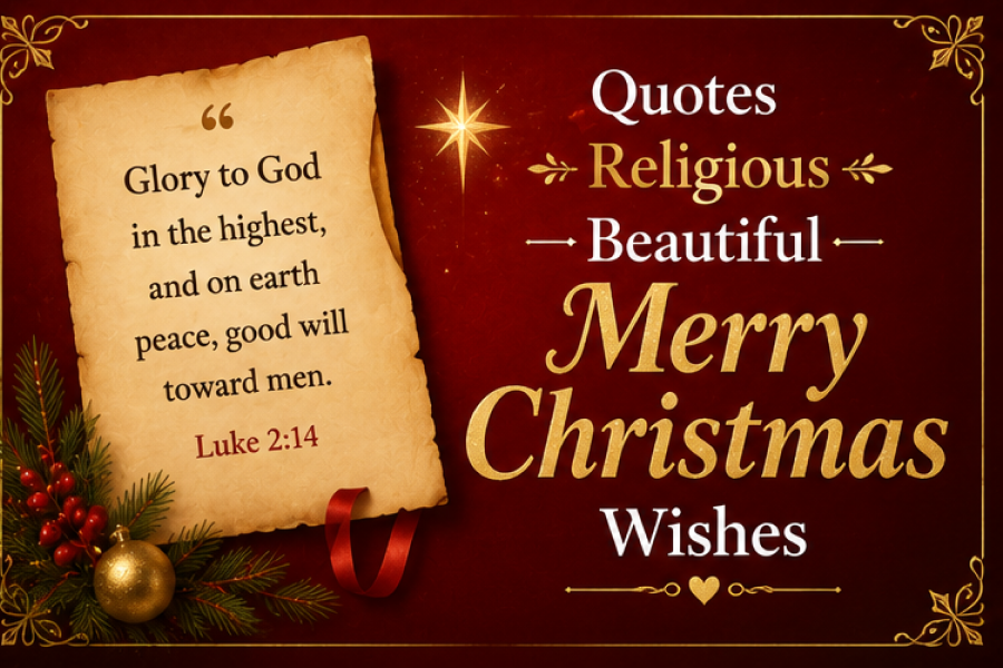 Religious Beautiful Merry Christmas Wishes