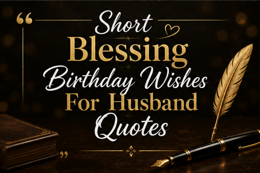 Short Blessing Birthday Wishes For Husband