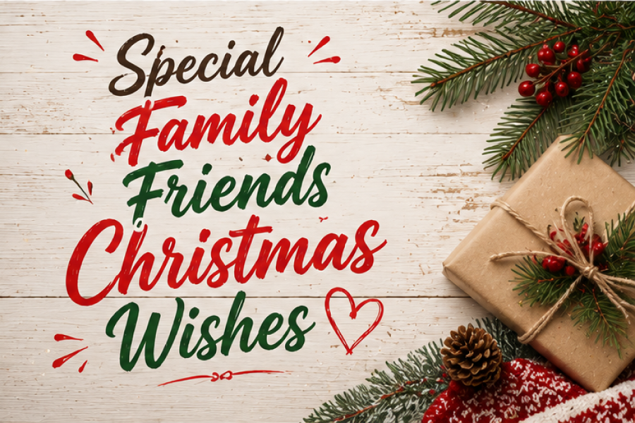 Family Christmas Wishes