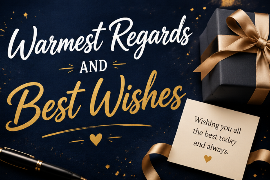 Best Wishes Warmest Regards