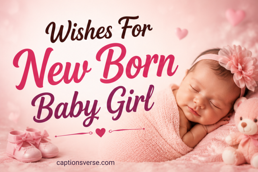Wishes For New Born Baby Girl