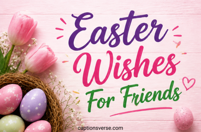 Easter Wishes For Friends