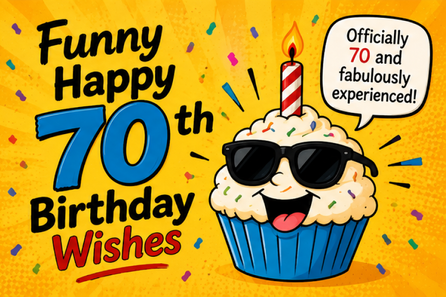Happy 70th Birthday Wishes
