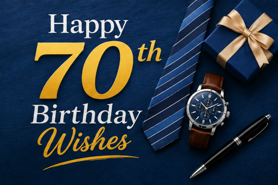 Happy 70th Birthday Wishes