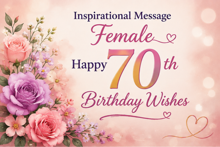 Happy 70th Birthday Wishes